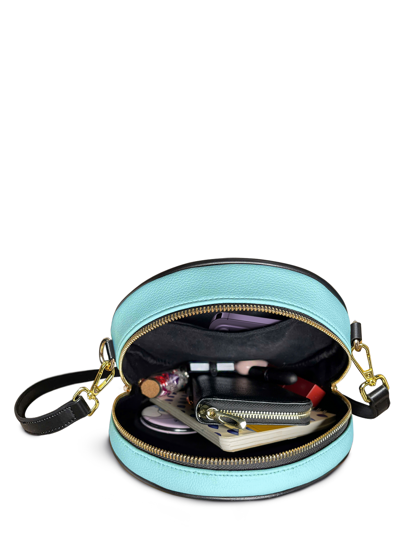 Some Girls Are Just Born With The Ocean In Their Souls Seahorse Beach HHRZ02018364XS Circle Crossbody Bag