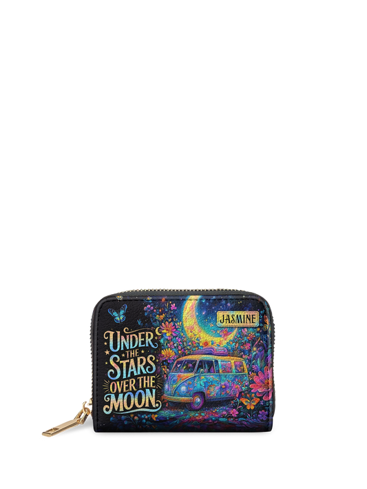 Under The Stars Over The Moon RV Van HTRZ02016344VQ Mini Wallet