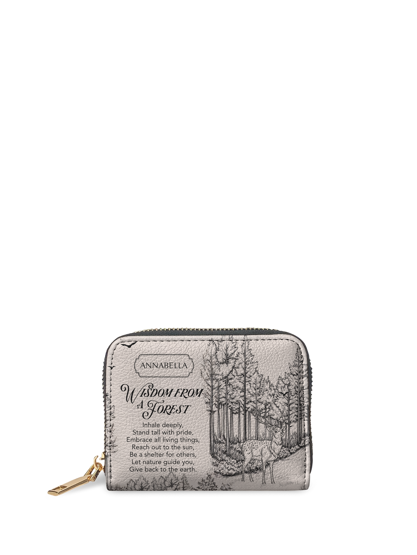 Wisdom From A Forest HTRZ02014247JS Mini Wallet