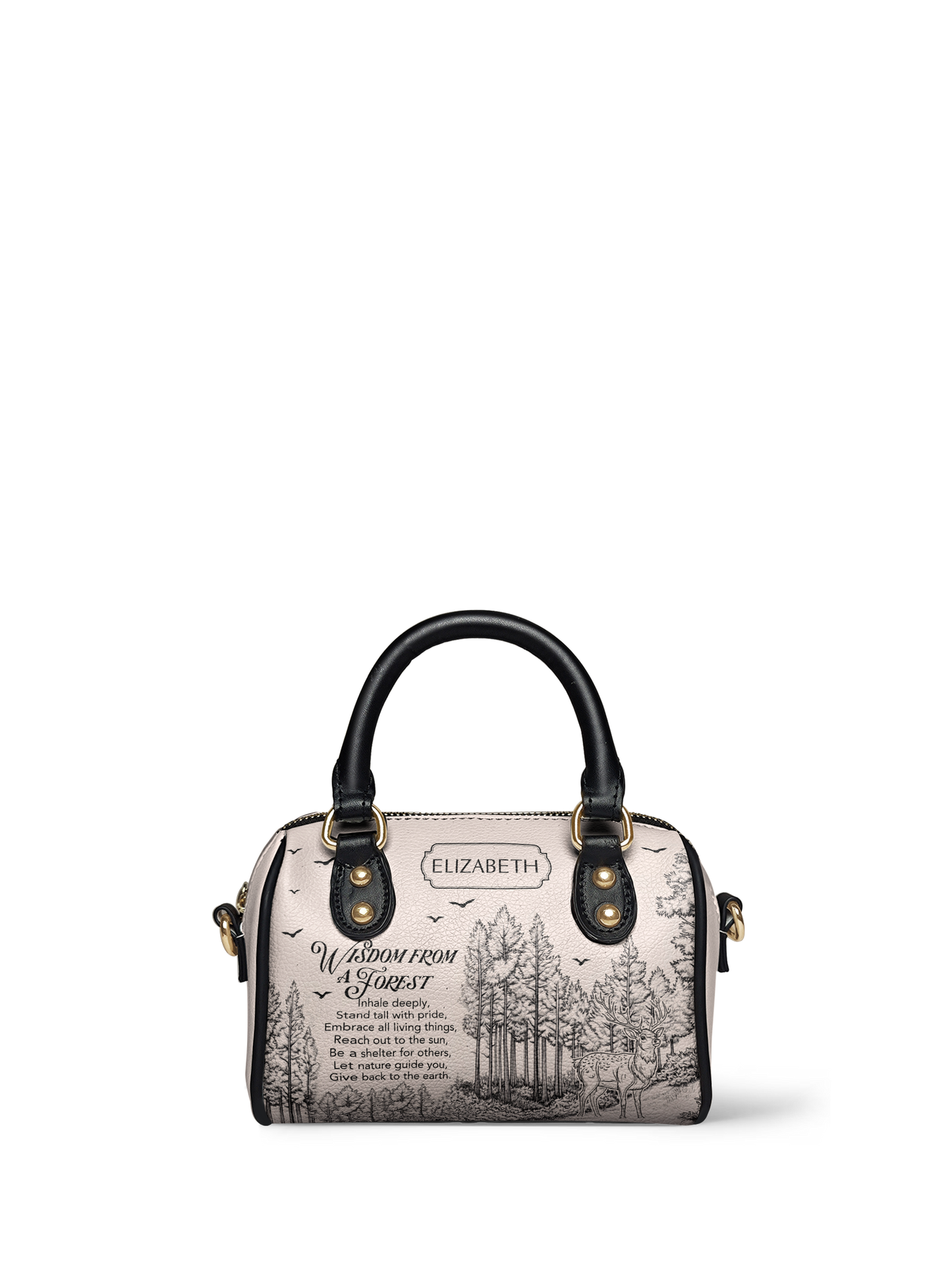 Wisdom From A Forest ANRZ02012378LE Mini Satchel