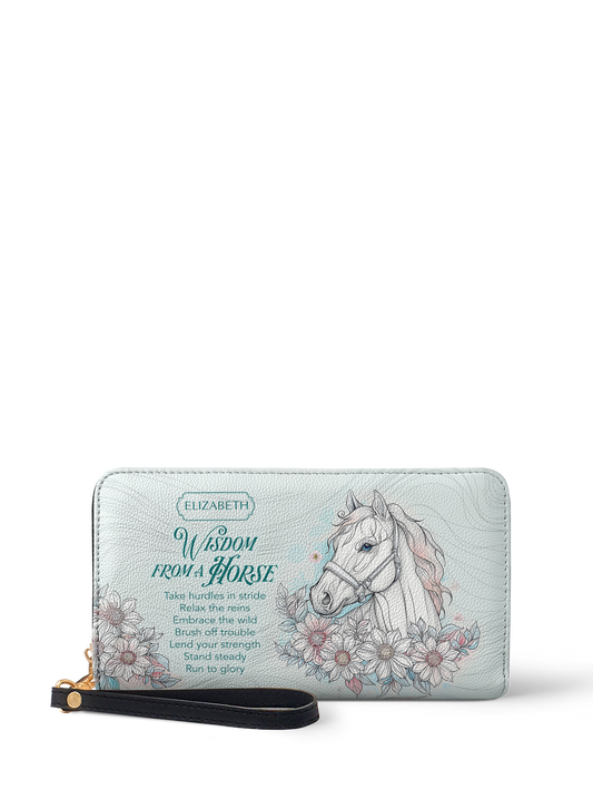 Wisdom From A Horse HTRZ02013277SL Wallet