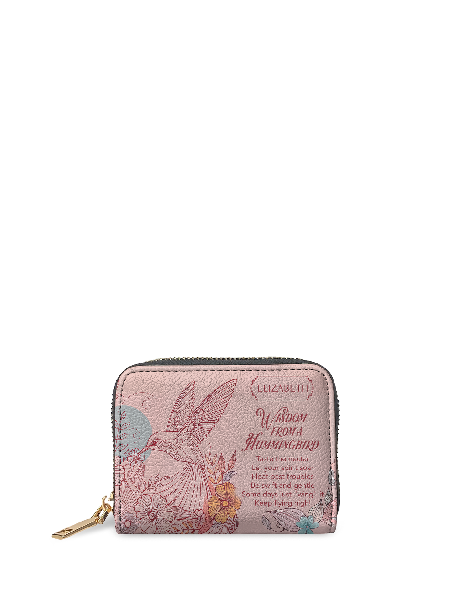 Wisdom From A Hummingbird HTRZ02014924TF Mini Wallet