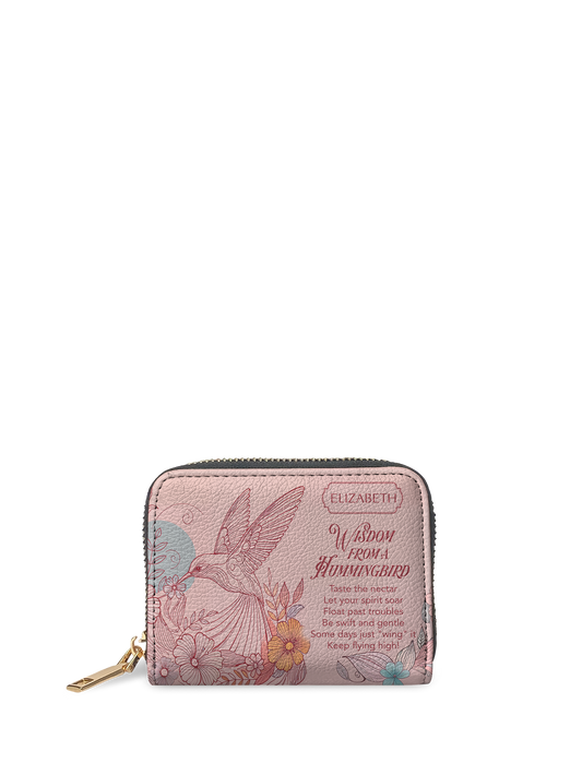 Wisdom From A Hummingbird HTRZ02014924TF Mini Wallet