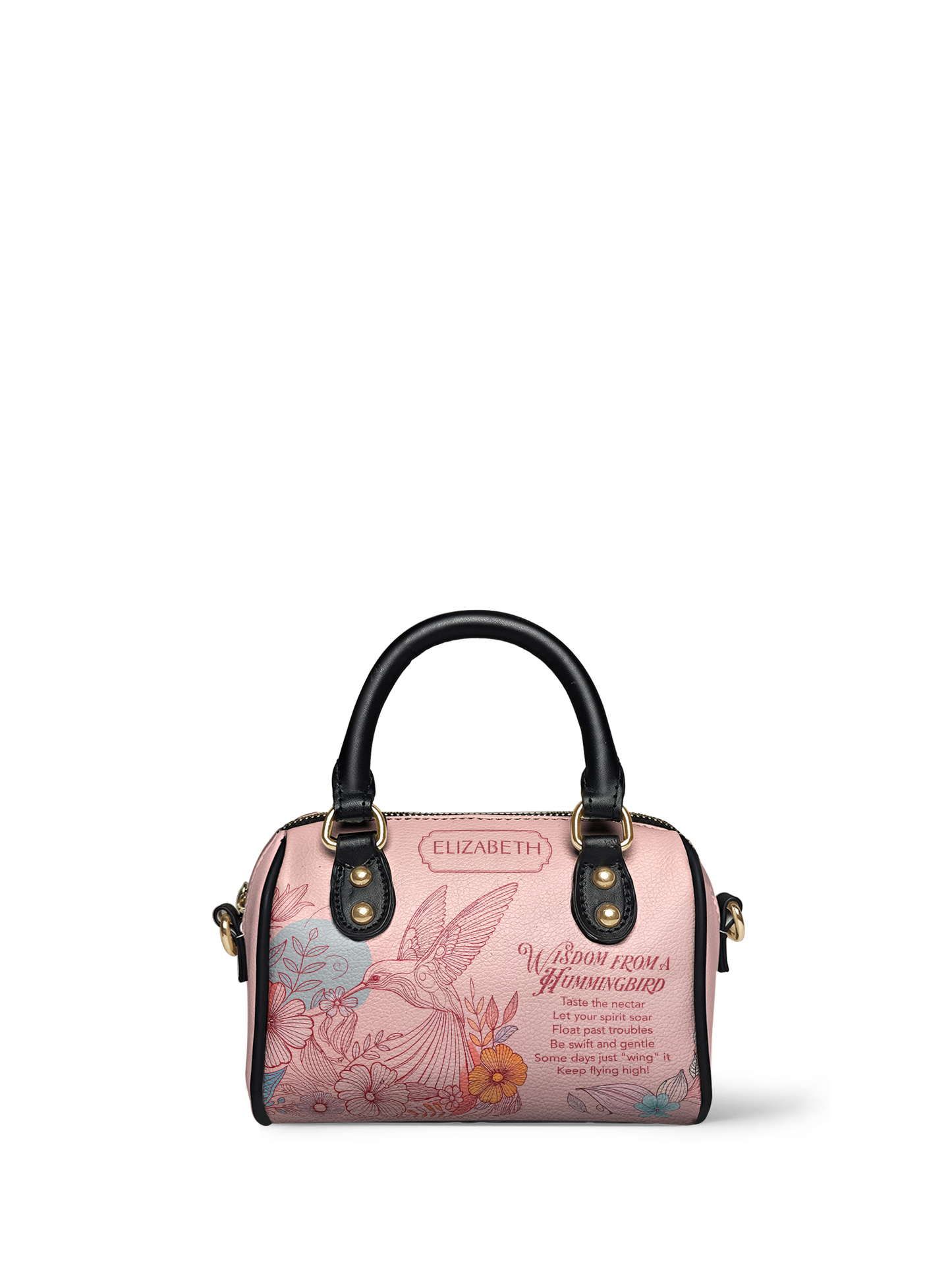 Wisdom From A Hummingbird ANRZ02013727IU Mini Satchel