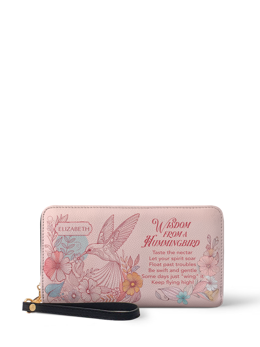 Wisdom From A Hummingbird HTRZ02016910YE Wallet