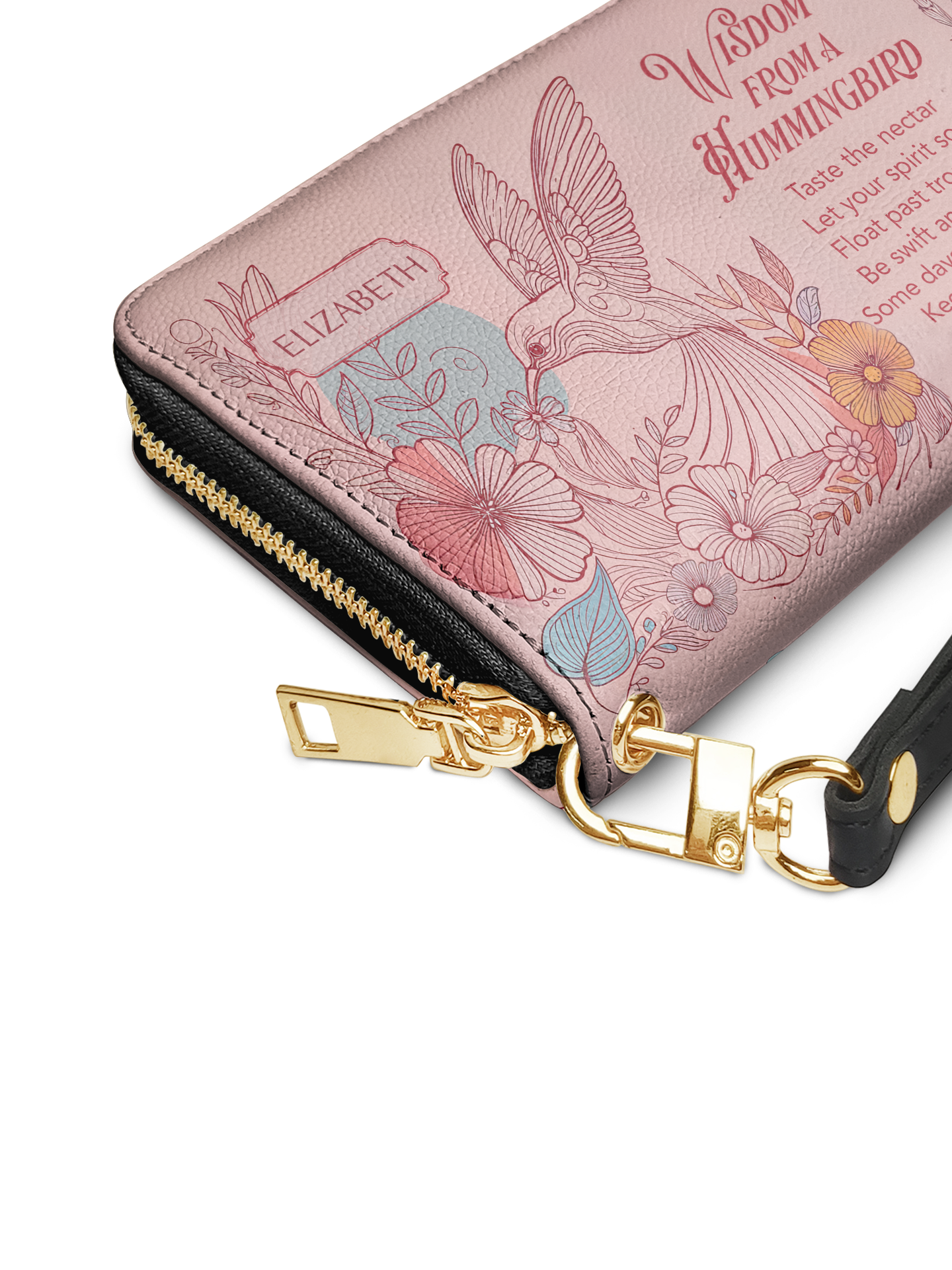 Wisdom From A Hummingbird HTRZ02016910YE Wallet