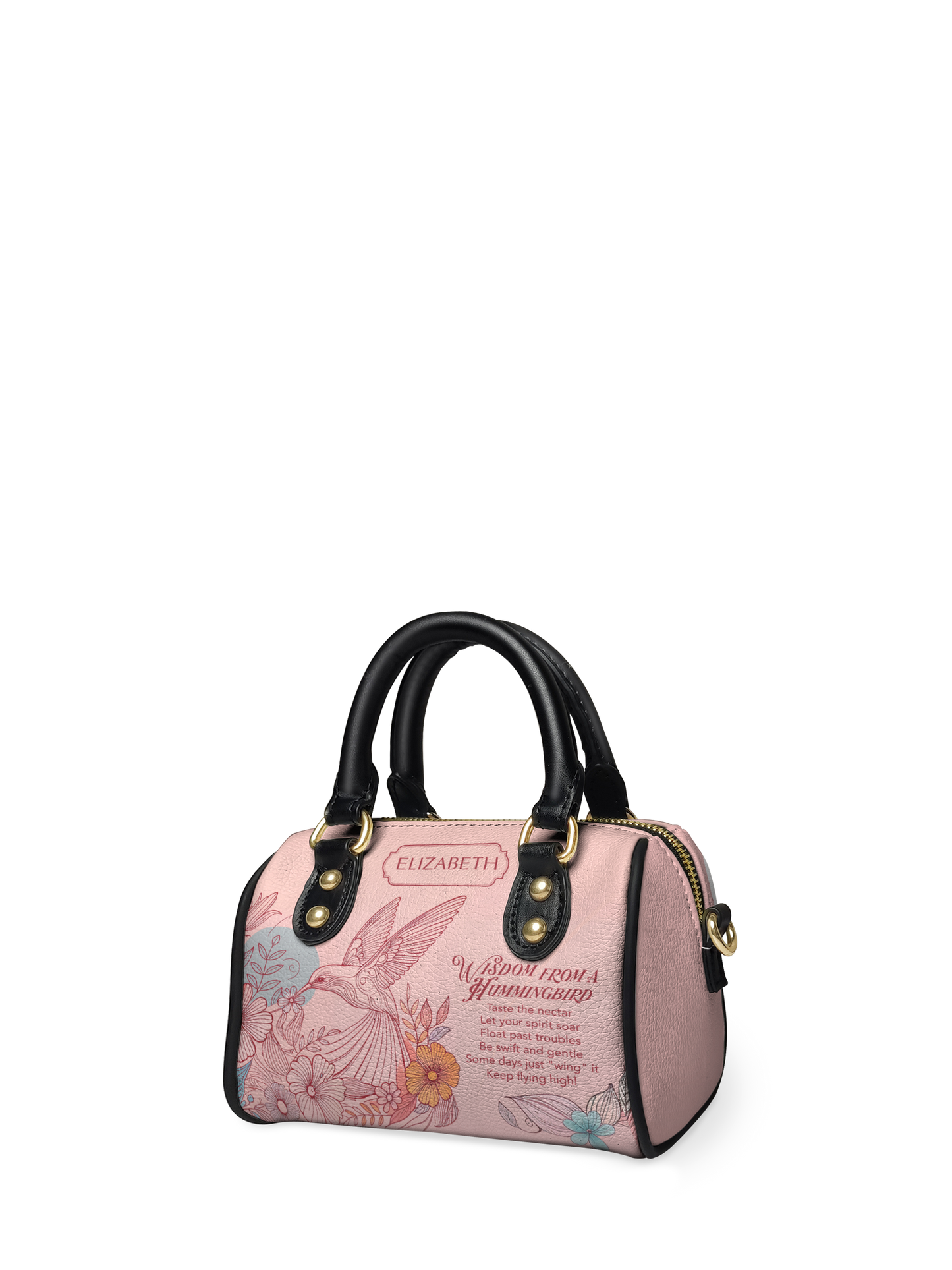 Wisdom From A Hummingbird ANRZ02013727IU Mini Satchel