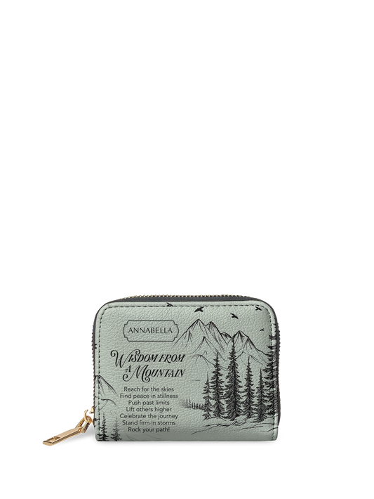 Wisdom From A Mountain HTRZ02014192PB Mini Wallet