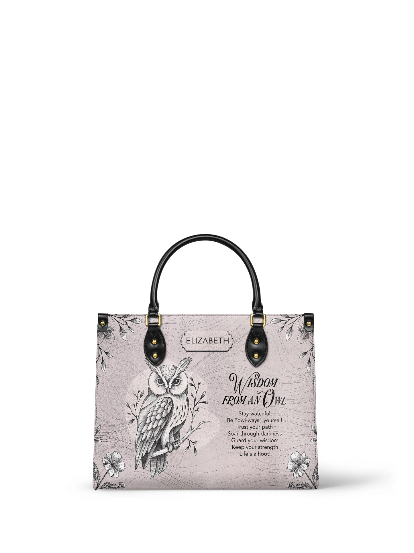 Wisdom From An Owl ANRZ27122660CY Leather Bag