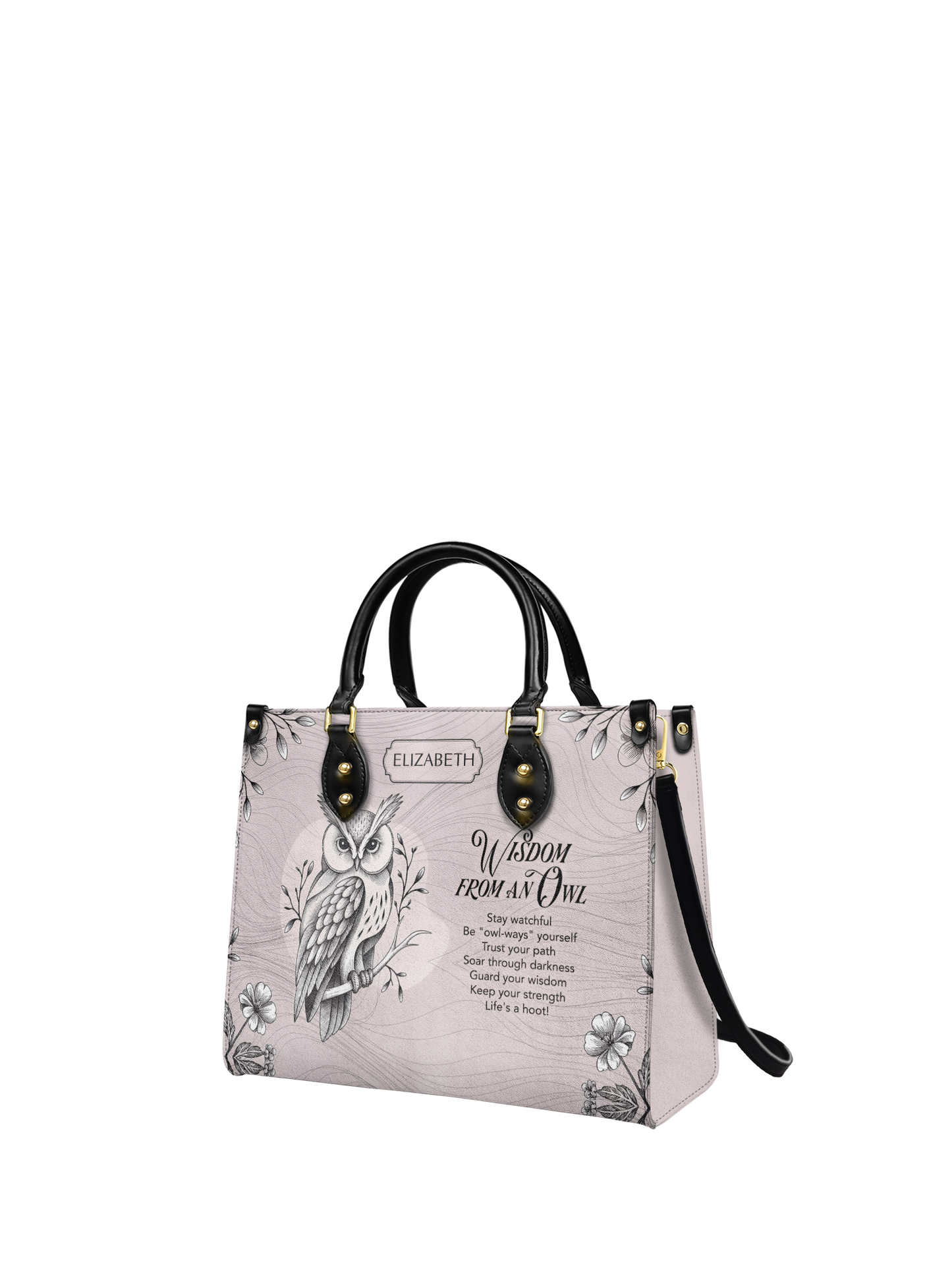 Wisdom From An Owl ANRZ27122660CY Leather Bag