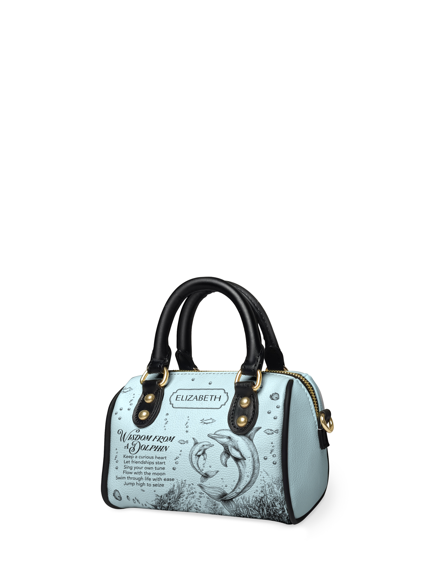 Wisdom From A Dolphin ANRZ02011919PJ Mini Satchel